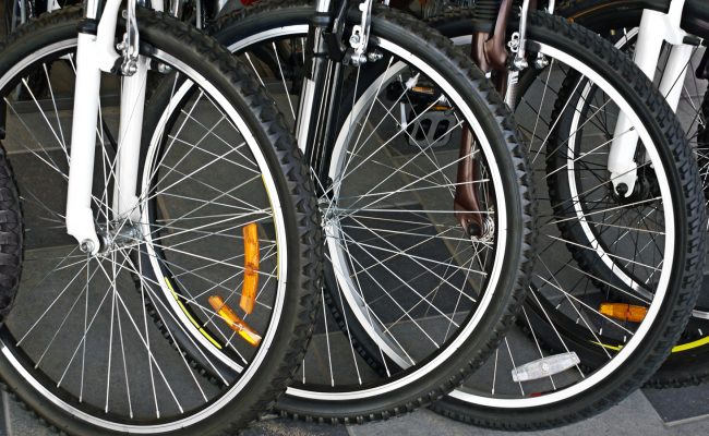 Bikes in safe and secure storage at The Bristol Wellesley